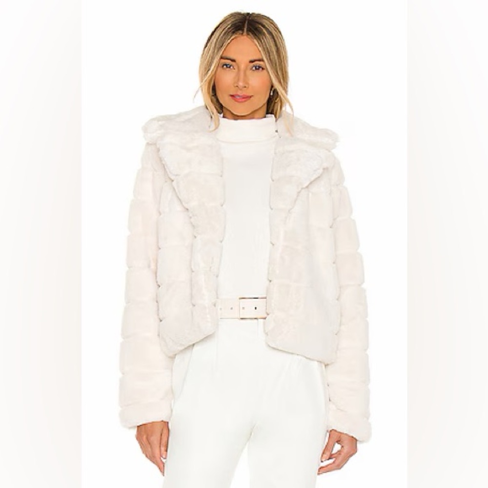 Blank NYC Faux Fur Coat